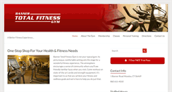 Desktop Screenshot of bannertotalfitness.com